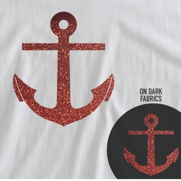 20" x 12" Glitter Red Siser Easyweed HTV Heat Transfer Iron-On Vinyl for t-shirt - Picture 4 of 6